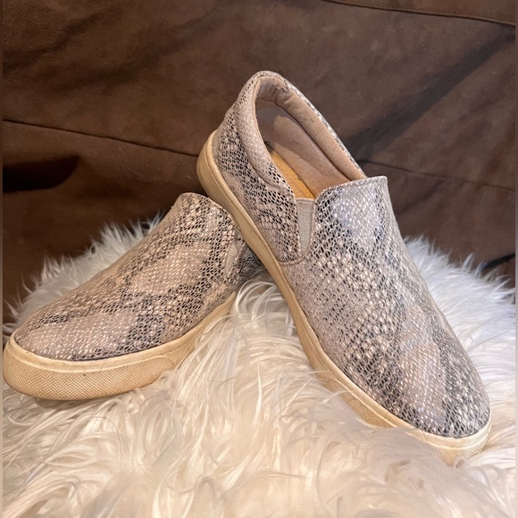 Snakeskin slip on sneakers - Picture 1 of 4